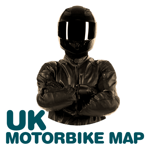 motorbike map logo