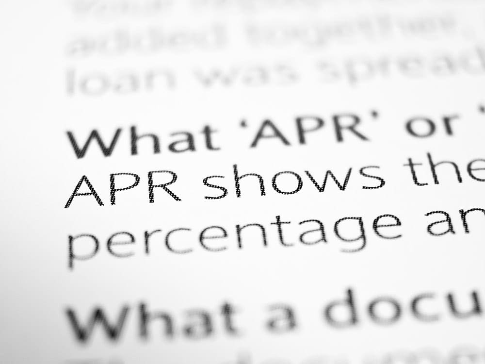 What Does APR Mean? Moneybarn
