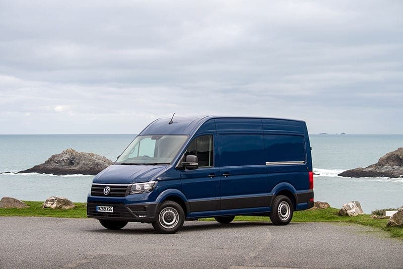 VW Crafter side view
