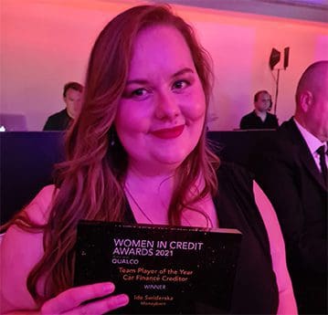 Ida wins Women in Credit award
