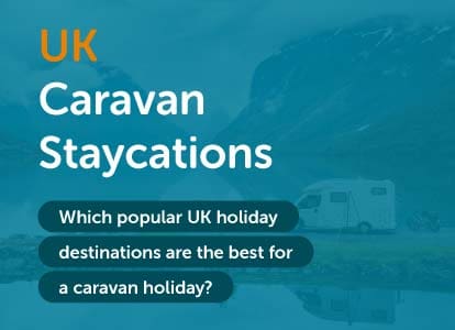 UK caravan staycations header mobile