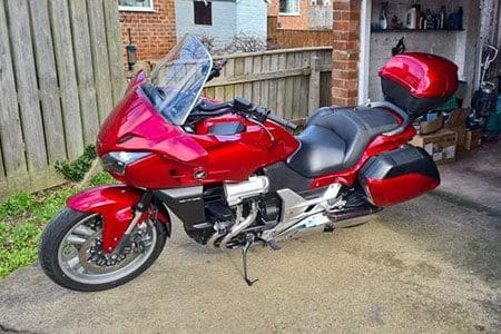 David's motorbike