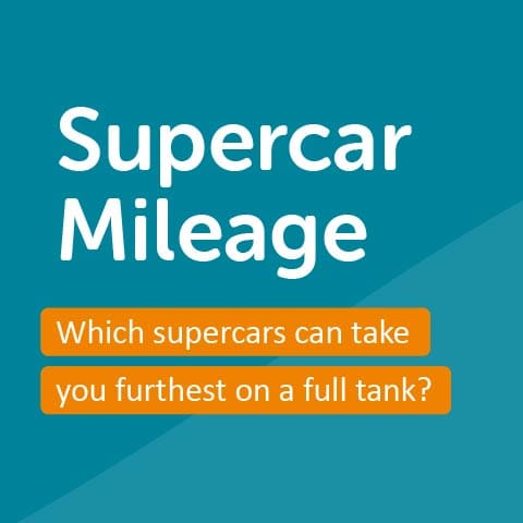Supercar mileage