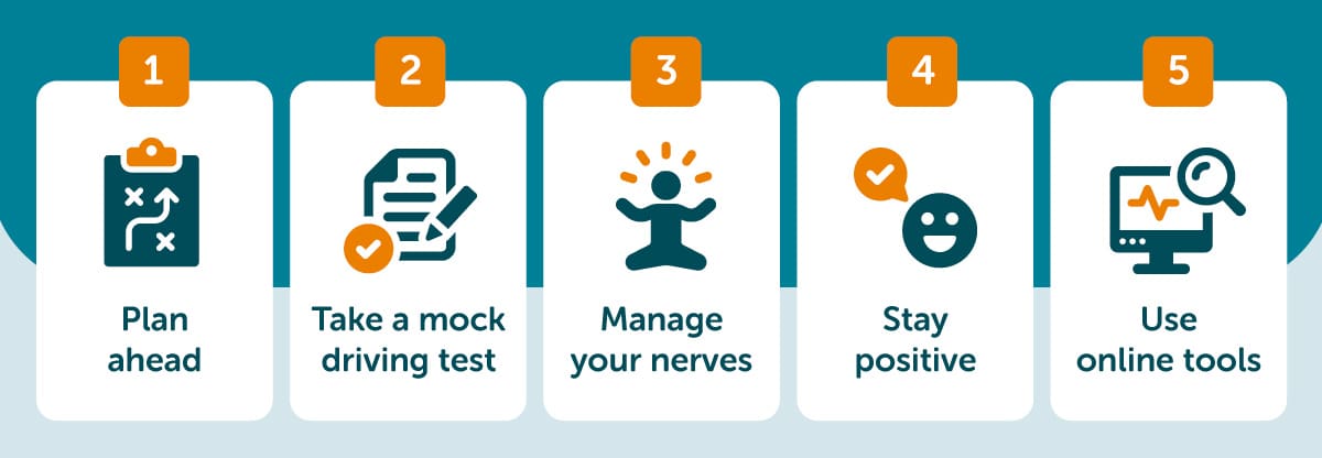 Tips for passing a driving test